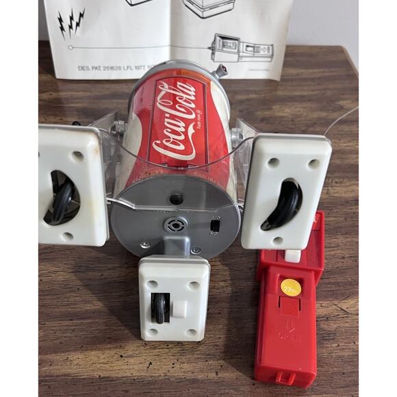 70's Coke COBOT R2-D2 Remote Control Robot Toy w Original Box Inst REPAIR - Picture 9 of 16